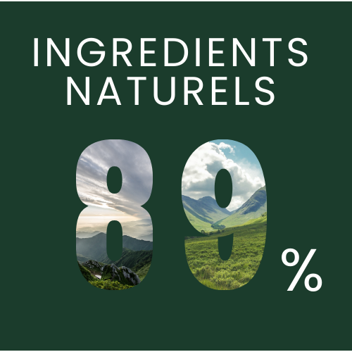 89% Ingrédients naturels dans les savons solides du sportif zenkay