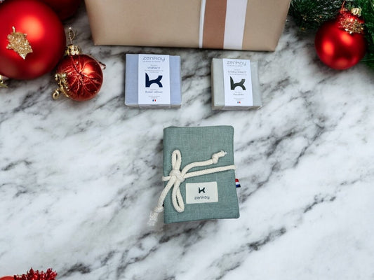 Coffret Plaisir d'offrir - 2 Savons Vivifiant + Enveloppant - Ecrin Premium